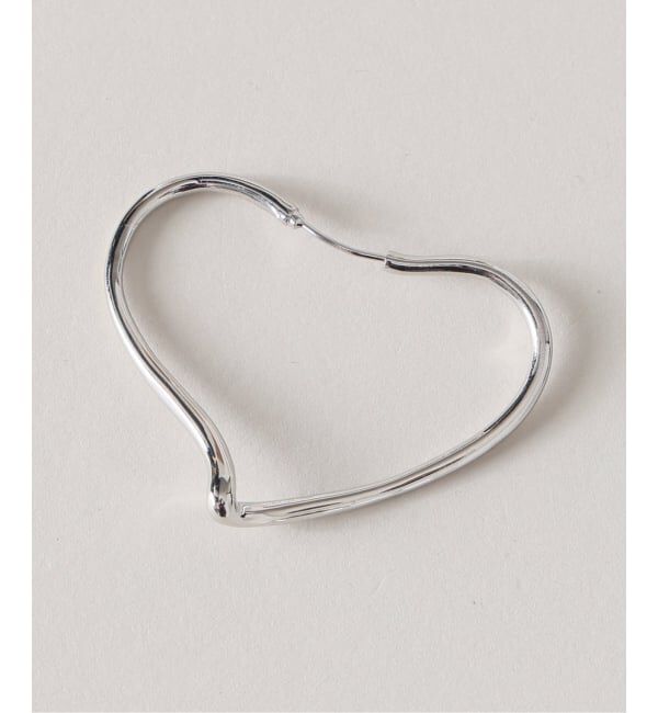 Spick and Span「EO / イオ TWIST HEART HOOP PIERCE」|ピアス|