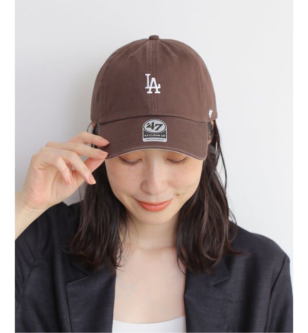 Spick and Span「《WEB限定》'47 / フォーティーセブン A-CLPBSRNRLOSDOD-CTGW-BRW」|キャップ・キャスケット|