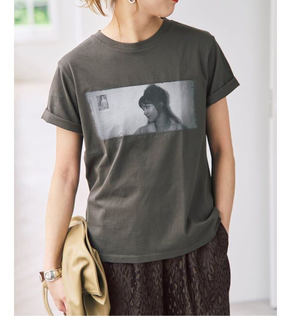 Spick and Span「TRICOMER /トリコメル Jean-Luc LOGO TEE」|Tシャツ・カットソー|ブラック A