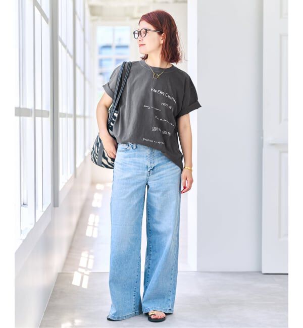 Spick and Span「AUTHEN / オーセン EAST EM SS T-SHIRT」|Tシャツ・カットソー|