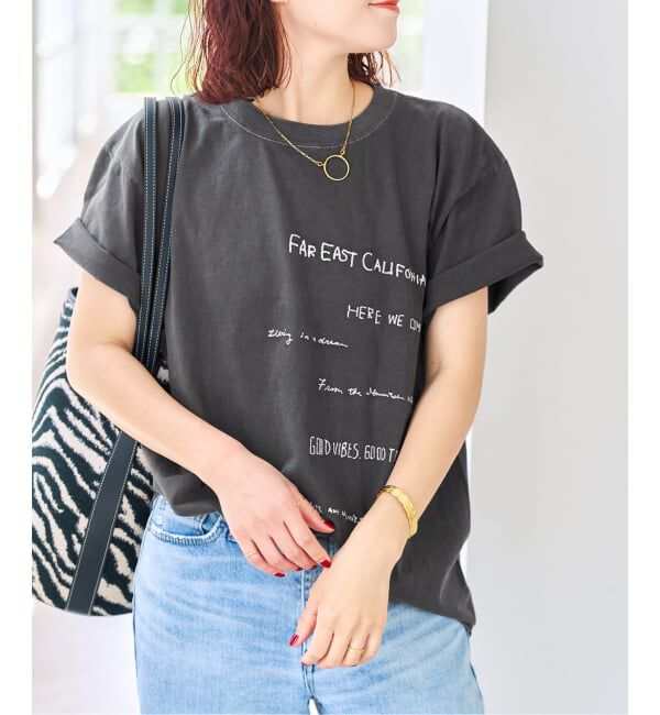 Spick and Span「AUTHEN / オーセン EAST EM SS T-SHIRT」|Tシャツ・カットソー|