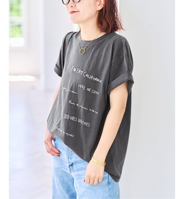 Spick and Span「AUTHEN / オーセン EAST EM SS T-SHIRT」|Tシャツ・カットソー|