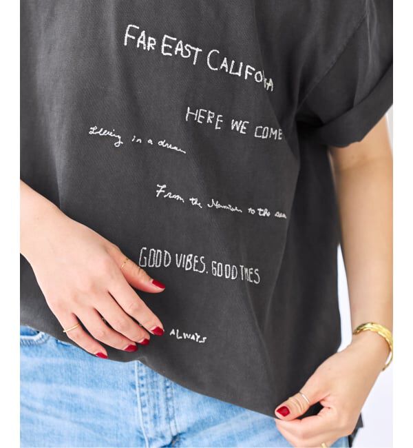 Spick and Span「AUTHEN / オーセン EAST EM SS T-SHIRT」|Tシャツ・カットソー|