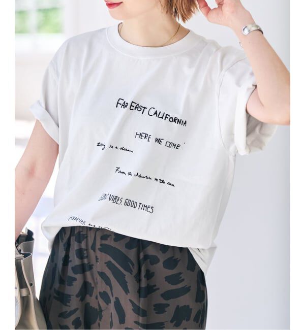 Spick and Span「AUTHEN / オーセン EAST EM SS T-SHIRT」|Tシャツ・カットソー|