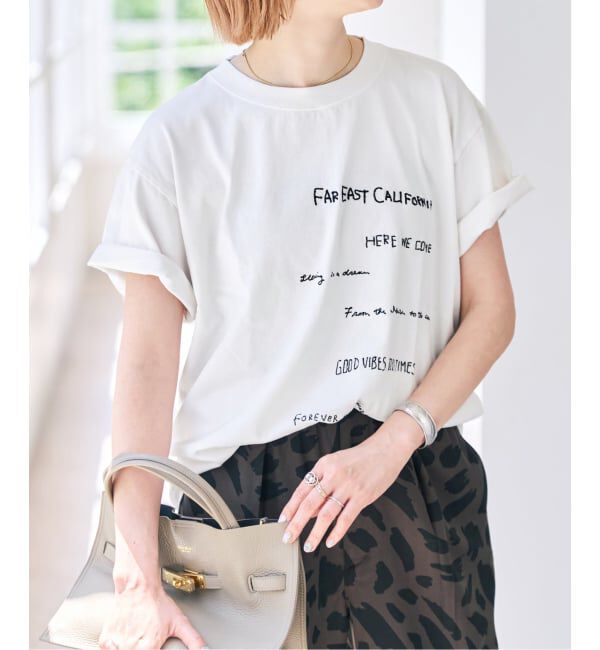 Spick and Span「AUTHEN / オーセン EAST EM SS T-SHIRT」|Tシャツ・カットソー|