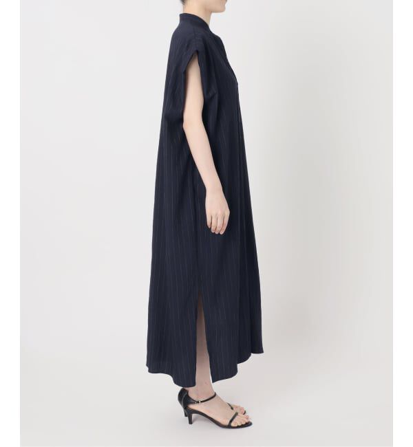 Spick and Span「《別注カラー有り》MARSALAストライプシャツワンピース」|ワンピース|