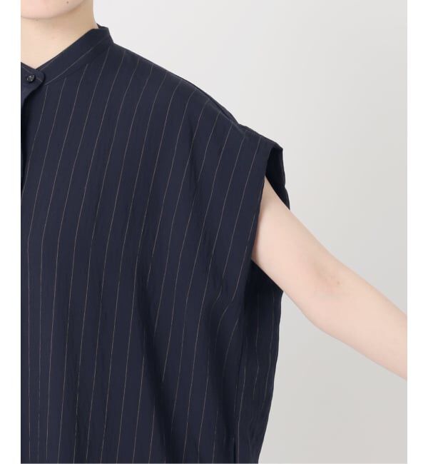Spick and Span「《別注カラー有り》MARSALAストライプシャツワンピース」|ワンピース|
