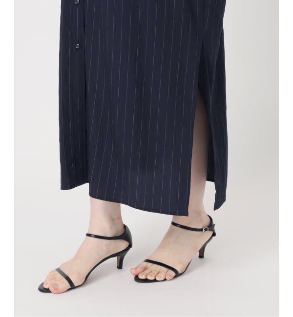 Spick and Span「《別注カラー有り》MARSALAストライプシャツワンピース」|ワンピース|