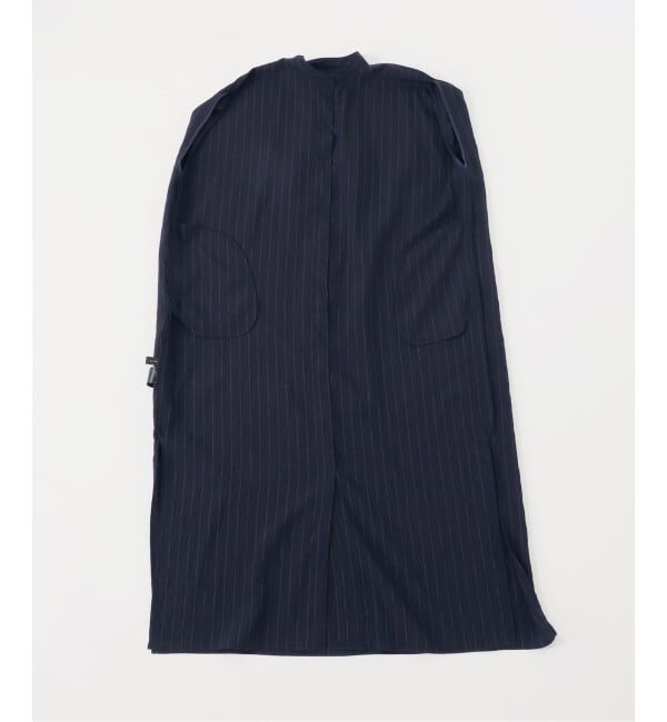Spick and Span「《別注カラー有り》MARSALAストライプシャツワンピース」|ワンピース|