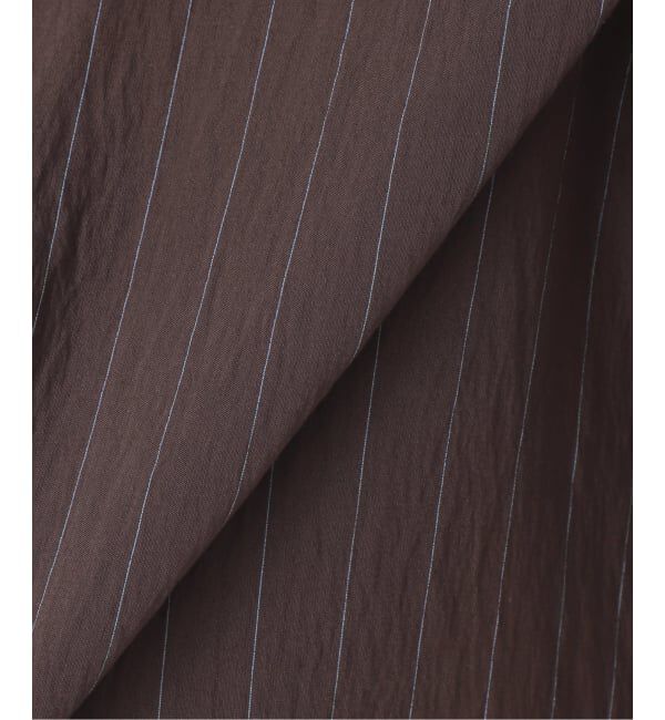 Spick and Span「《別注カラー有り》MARSALAストライプシャツワンピース」|ワンピース|