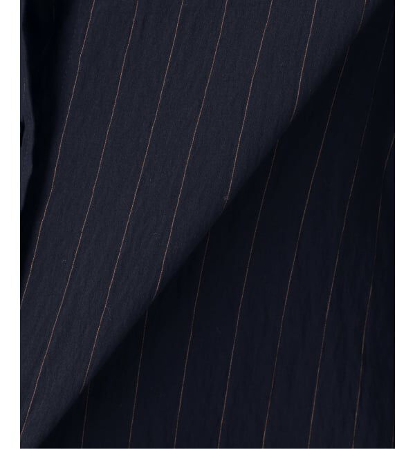 Spick and Span「《別注カラー有り》MARSALAストライプシャツワンピース」|ワンピース|