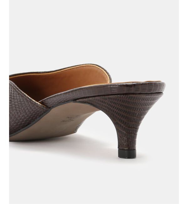 Spick and Span「Spick & Span オープントゥミュール」|パンプス|