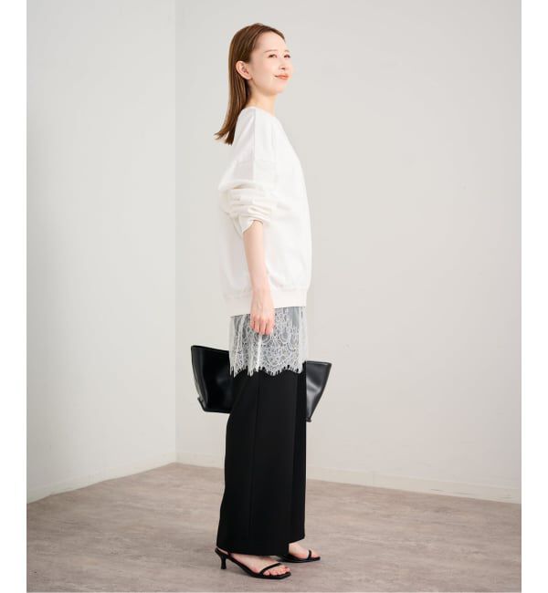 U by SPICK&SPAN「photo print スウェット」|スウェット・ジャージ|