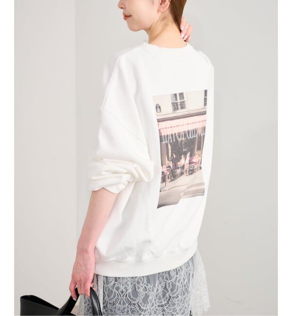 U by SPICK&SPAN「photo print スウェット」|スウェット・ジャージ|
