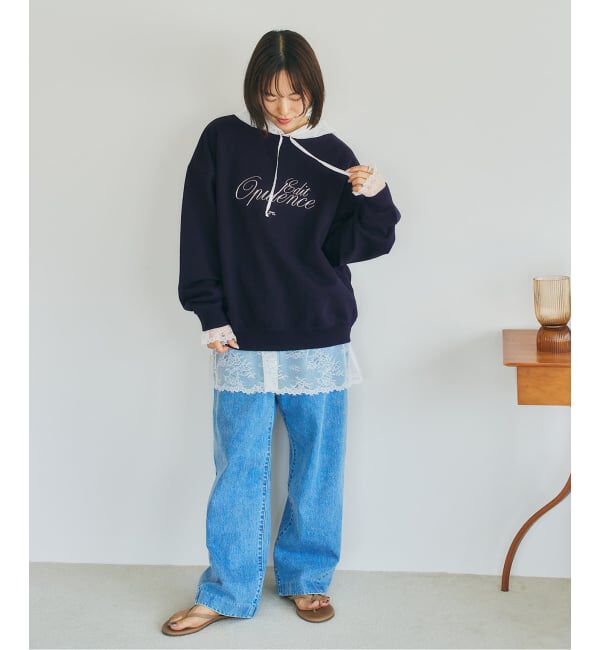 U by SPICK&SPAN「photo print スウェット」|スウェット・ジャージ|
