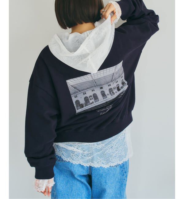 U by SPICK&SPAN「photo print スウェット」|スウェット・ジャージ|