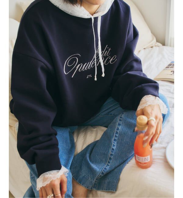U by SPICK&SPAN「photo print スウェット」|スウェット・ジャージ|