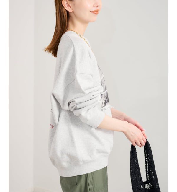 U by SPICK&SPAN「photo print スウェット」|スウェット・ジャージ|
