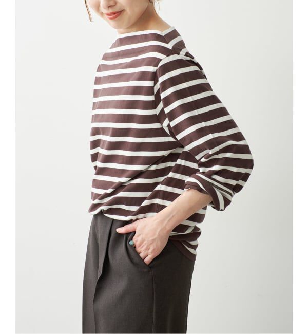 Spick and Span「ボートネックロングスリーブTシャツ」|Tシャツ・カットソー|