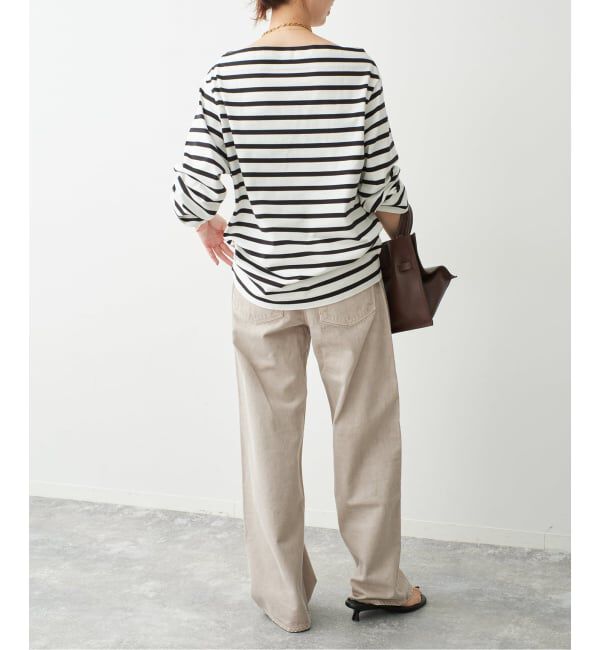 Spick and Span「ボートネックロングスリーブTシャツ」|Tシャツ・カットソー|