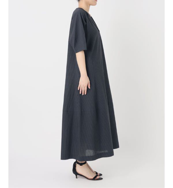 Spick and Span「《WEB限定 / 追加》パフスリーブサッカードレス」|ワンピース|