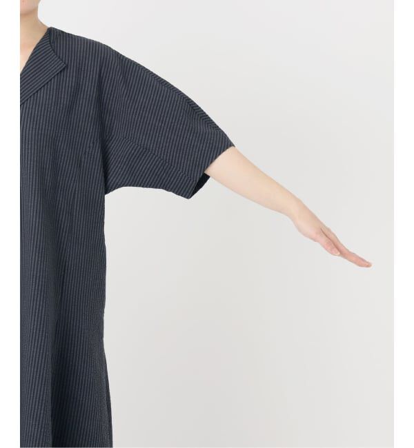 Spick and Span「《WEB限定 / 追加》パフスリーブサッカードレス」|ワンピース|
