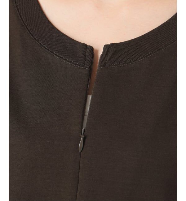 Spick and Span「《予約》スキッパーネックタックプルオーバー」|Tシャツ・カットソー|