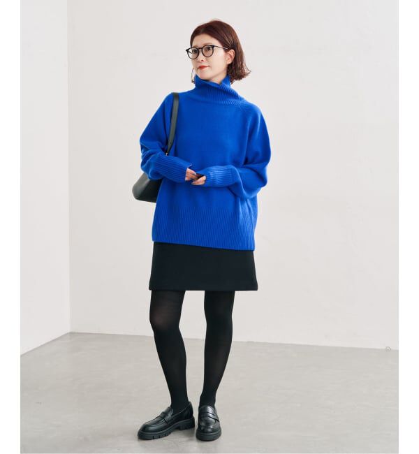 Spick and Span「《予約》WビーバーAラインミニスカート」|スカート|