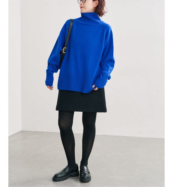 Spick and Span「《予約》WビーバーAラインミニスカート」|スカート|