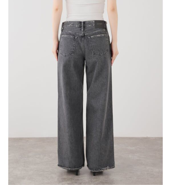 Spick and Span「AUTHEN / オーセン LAUREL WIDE BK」|デニム|