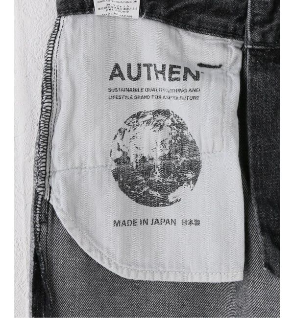 Spick and Span「AUTHEN / オーセン HAYES BOOTCUT BK」|デニム|