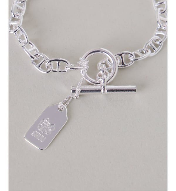 NOBLE「《WEB限定追加予約2》SHUU/シュウ 奏那SONA BRACELET(シルバー)」|ブレスレット・バングル|