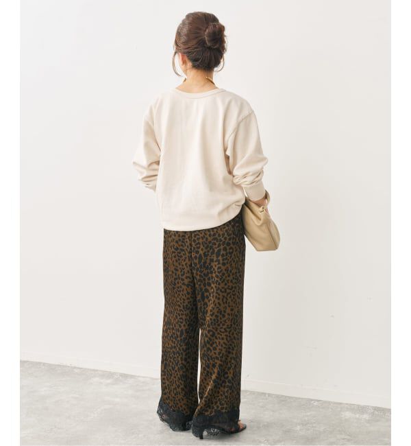 Spick and Span「《予約》Mixta /ミクスタ CREW NECK SWEAT クルーネックスウェット」|スウェット・ジャージ|