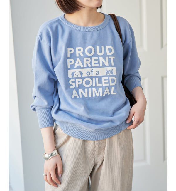 Spick and Span「《予約》Mixta /ミクスタ CREW NECK SWEAT クルーネックスウェット」|スウェット・ジャージ|