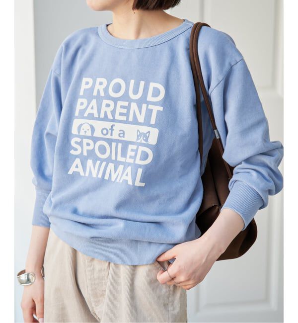 Spick and Span「《予約》Mixta /ミクスタ CREW NECK SWEAT クルーネックスウェット」|スウェット・ジャージ|