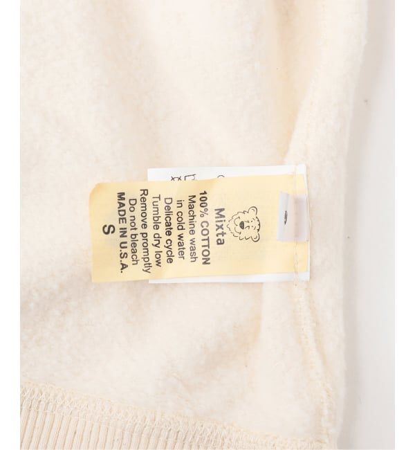 Spick and Span「《予約》Mixta /ミクスタ CREW NECK SWEAT クルーネックスウェット」|スウェット・ジャージ|