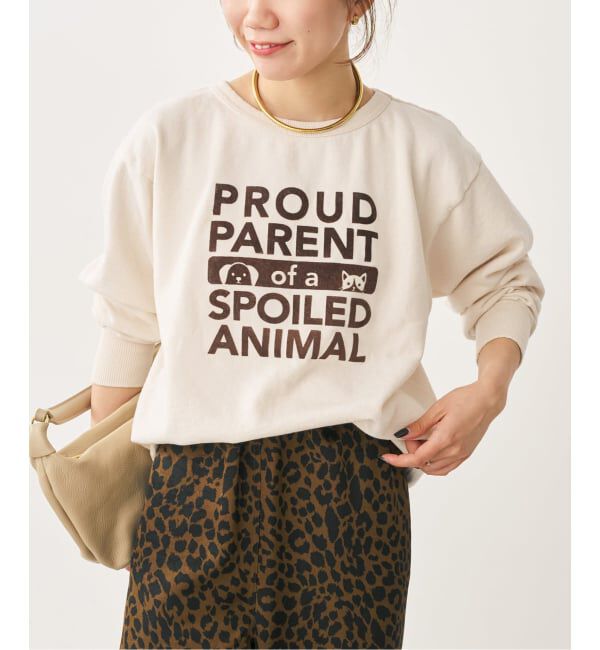 Spick and Span「《予約》Mixta /ミクスタ CREW NECK SWEAT クルーネックスウェット」|スウェット・ジャージ|