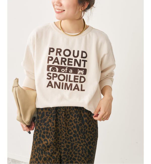 Spick and Span「《予約》Mixta /ミクスタ CREW NECK SWEAT クルーネックスウェット」|スウェット・ジャージ|