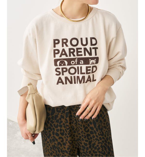 Spick and Span「《予約》Mixta /ミクスタ CREW NECK SWEAT クルーネックスウェット」|スウェット・ジャージ|
