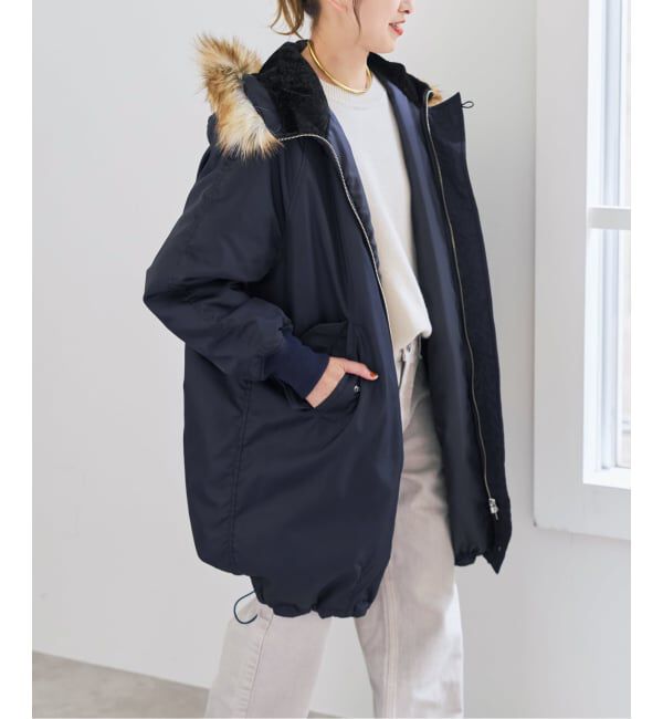 Spick and Span「《予約》TICCA / ティッカ モッズコート」|ミリタリー・モッズコート|ネイビー