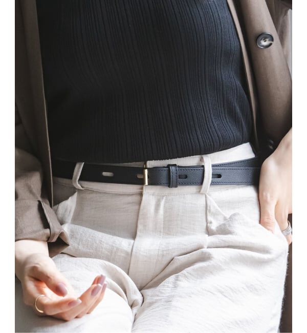 NOBLE「《追加予約》PUNTI./プンティ CAFFS BELT」|ベルト|