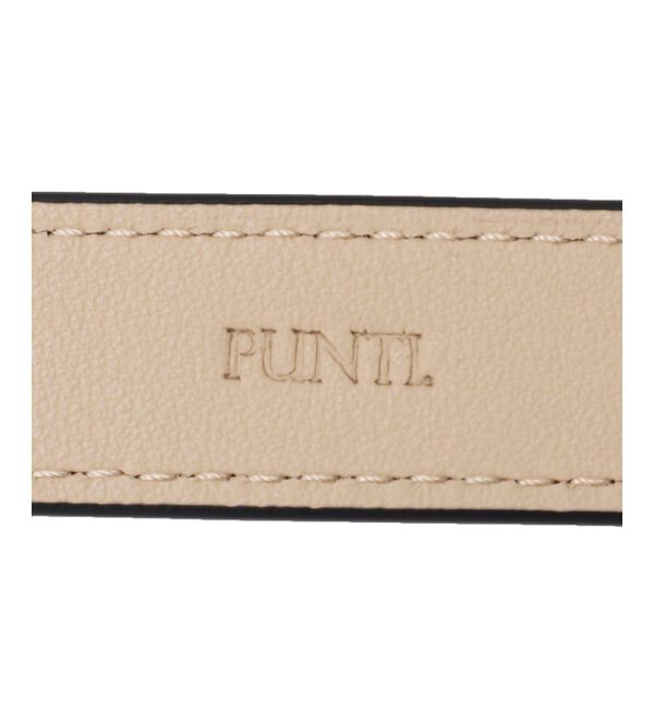 NOBLE「《追加予約》PUNTI./プンティ CAFFS BELT」|ベルト|
