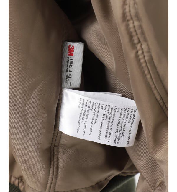 FRAMeWORK「≪予約≫TOP KHAKI/トップカーキ MA-1ナイロンジャケット」|ブルゾン・スタジャン|