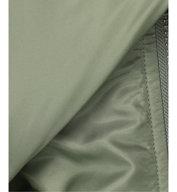 FRAMeWORK「≪予約≫TOP KHAKI/トップカーキ MA-1ナイロンジャケット」|ブルゾン・スタジャン|