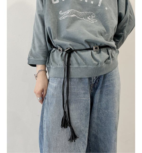 FRAMeWORK「≪追加予約≫PUNTOVITA / プントヴィータ SQUARE CONCHO BELT」|ベルト|