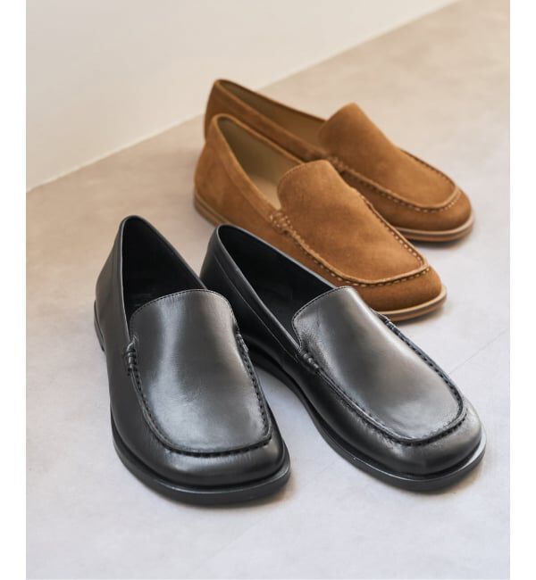 Spick and Span「《予約》GRAIN プレーンローファー」|ローファー|