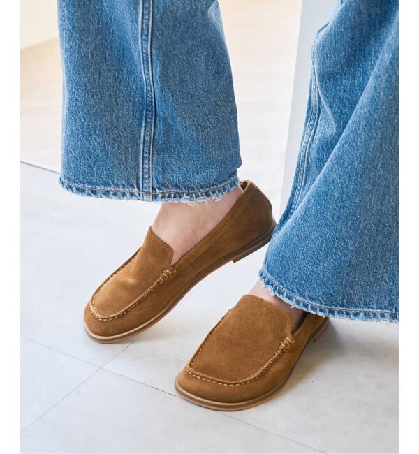 Spick and Span「《予約》GRAIN プレーンローファー」|ローファー|ブラウン