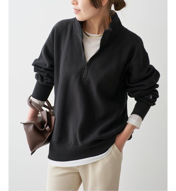Spick and Span「《予約》Champion / チャンピオン REVERSE WEAVE(R) HALF ZIP SWEAT」|スウェット・ジャージ|