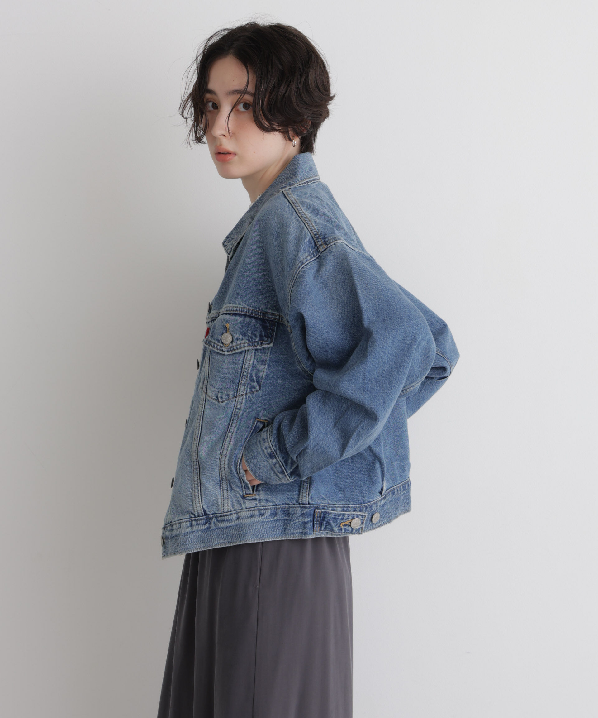 NANO universe「Levi's/90S TRUCKER」|ブルゾン・スタジャン|