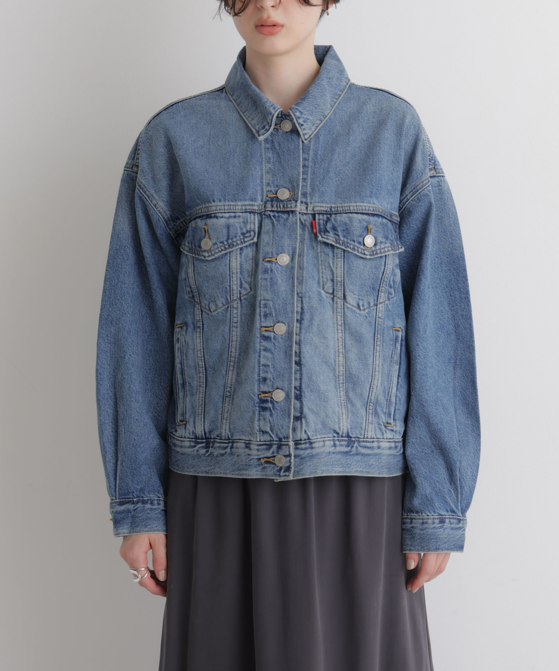 NANO universe「Levi's/90S TRUCKER」|ブルゾン・スタジャン|